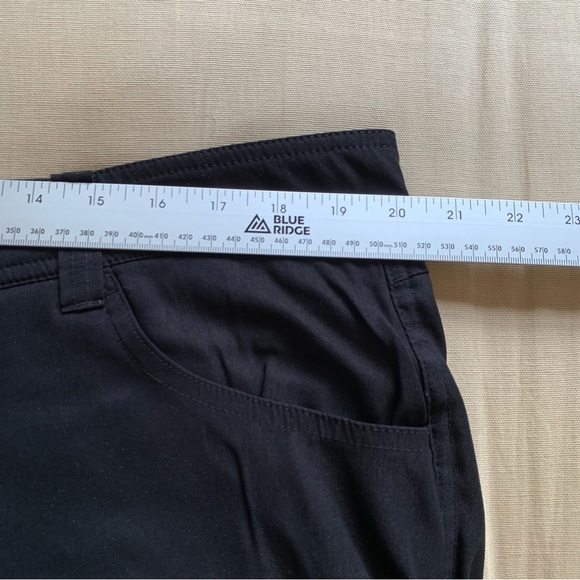 Eddie Bauer Men’s Pants 38x32 Black Fleece Lined Hiking Outdoor Cold Winter - Picture 13 of 14